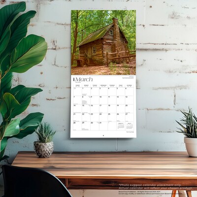 2027 BrownTrout Maryland Places 12" x 12" Monthly Wall Calendar (9798330714568)