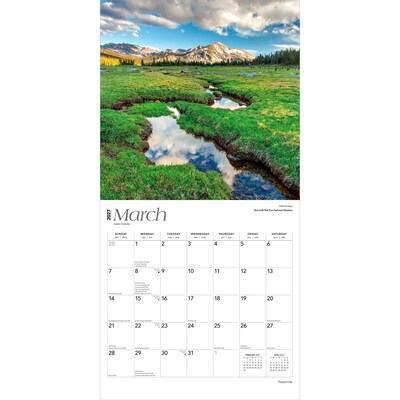 2027 BrownTrout Yosemite 12" x 12" Monthly Wall Calendar (9798330714650)