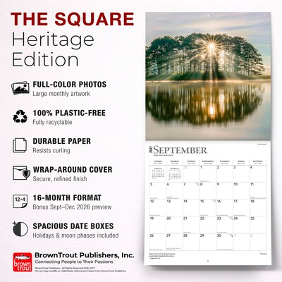 2027 BrownTrout Psalms 12" x 12" Monthly Wall Calendar (9798330711512)
