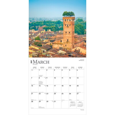 2027 BrownTrout Tuscany 12" x 12" Monthly Wall Calendar (9798330711734)