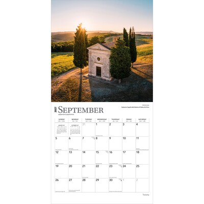 2027 BrownTrout Tuscany 12" x 12" Monthly Wall Calendar (9798330711734)
