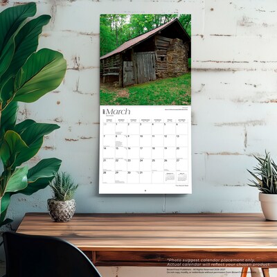 2027 BrownTrout Arkansas Places 12" x 12" Monthly Wall Calendar (9798330714575)