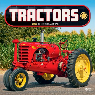 2027 BrownTrout Tractors 12 x 12 Monthly Wall Calendar (9798330711277)