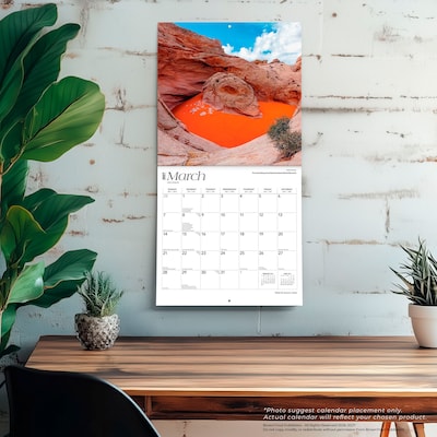 2027 BrownTrout Utah Wild & Scenic 12" x 12" Monthly Wall Calendar (9798330710935)