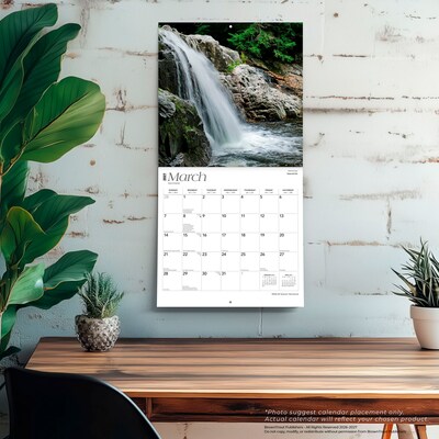 2027 BrownTrout Vermont Wild & Scenic 12" x 12" Monthly Wall Calendar (9798330710942)