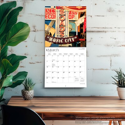 2027 BrownTrout Tennessee Places 12" x 12" Monthly Wall Calendar (9798330714582)