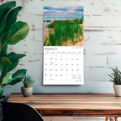 2027 BrownTrout Virginia Wild & Scenic 12" x 12" Monthly Wall Calendar (9798330710959)