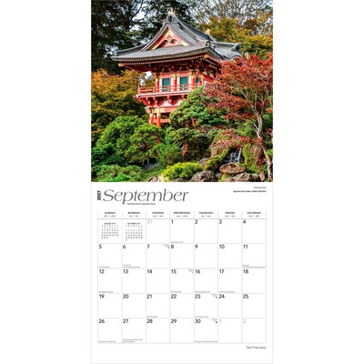 2027 BrownTrout San Francisco 12" x 12" Monthly Wall Calendar (9798330714483)
