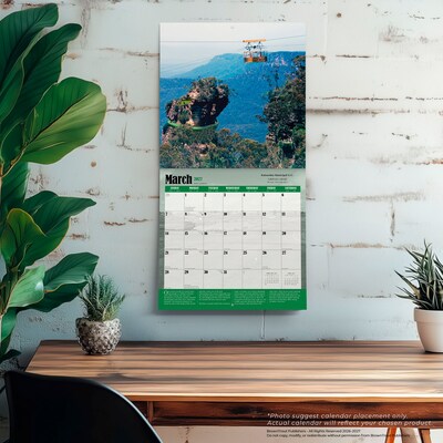 2027 BrownTrout World's Toughest Golf Holes 12" x 12" Monthly Wall Calendar (9798330713493)