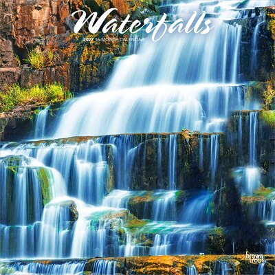 2027 BrownTrout Waterfalls 12 x 12 Monthly Wall Calendar (9798330711604)