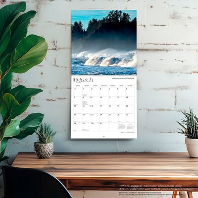 2027 BrownTrout Washington Wild & Scenic 12" x 12" Monthly Wall Calendar (9798330710966)