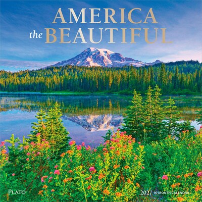 2027 BrownTrout America the Beautiful 12 x 12 Monthly Wall Calendar (9798330713608)