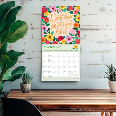 2027 BrownTrout Bonnie Marcus 12" x 12" Monthly Wall Calendar (9798330713103)