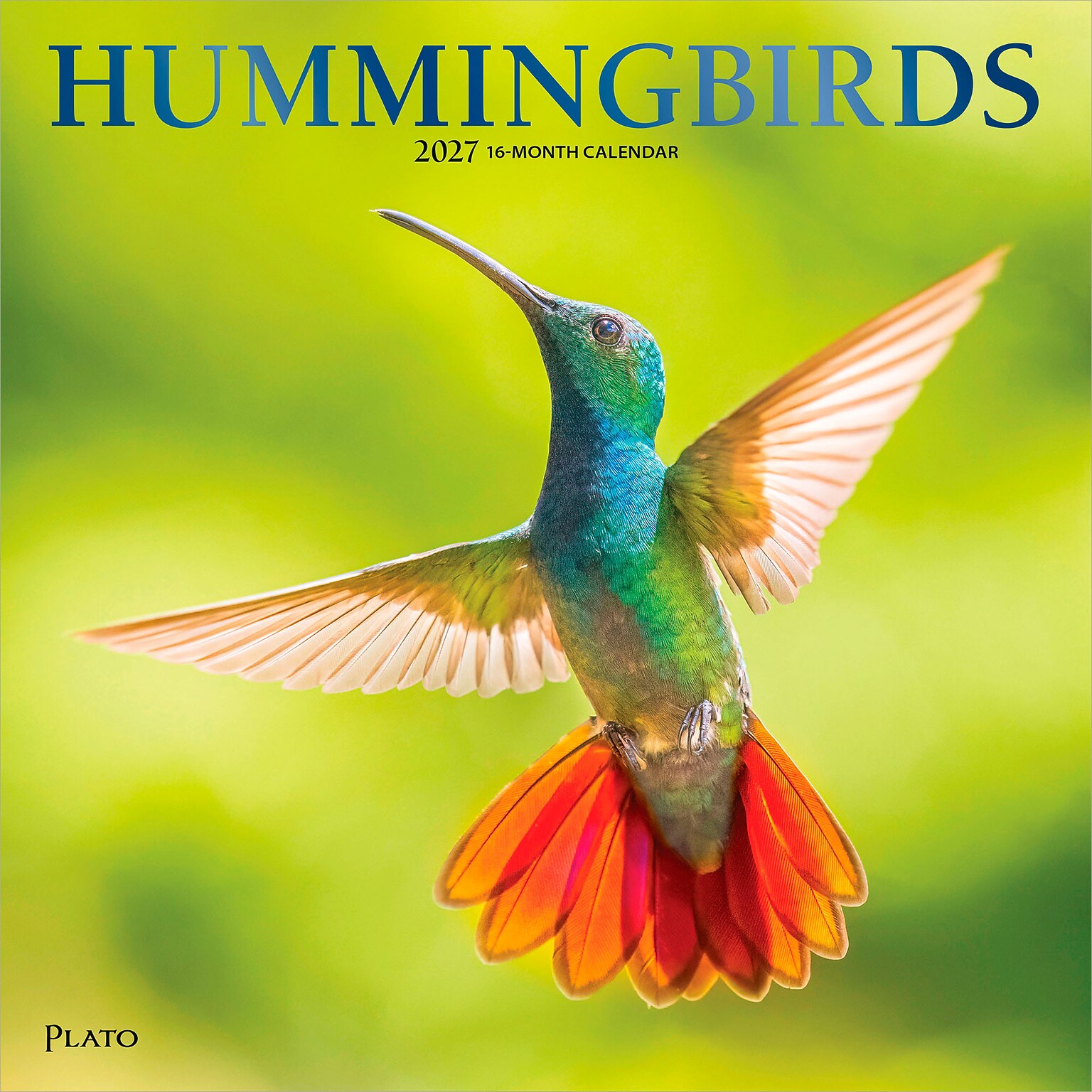 2027 BrownTrout Hummingbirds 12 x 12 Monthly Wall Calendar (9798330713684)