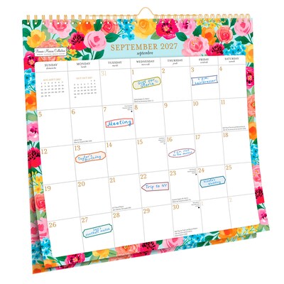 2027 BrownTrout Bonnie Marcus 12" x 12" Monthly Calendar (9798330715015)