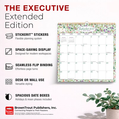 2027 BrownTrout House of Turnowsky 12" x 12" Monthly Calendar (9798330713479)