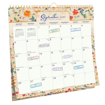 2027 BrownTrout Tuscan Delight 12" x 12" Monthly Calendar (9798330712816)