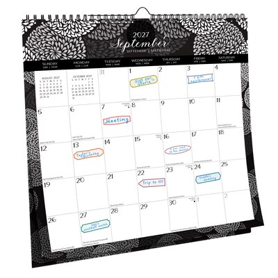 2027 BrownTrout Pen & Ink 12" x 12" Monthly Calendar (9798330712793)