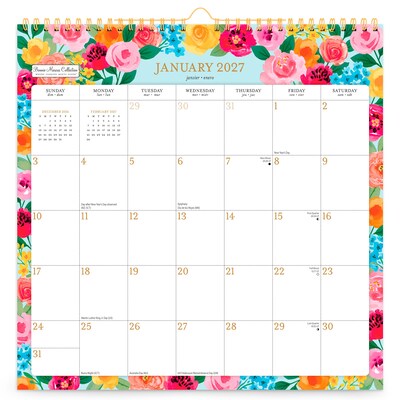 2027 BrownTrout Bonnie Marcus 12 x 12 Monthly Calendar (9798330713097)