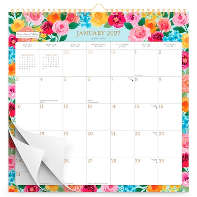 2027 BrownTrout Bonnie Marcus 12 x 12 Monthly Calendar (9798330713097)