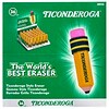 Ticonderoga Pencil Shaped Erasers, 36/Pack (38936)