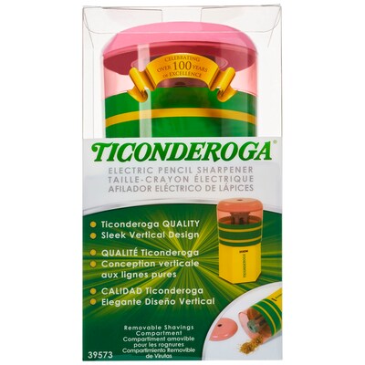 Ticonderoga Pencil Shaped Electric Sharpener (39573)