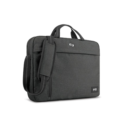 Solo New York Rivington Slim Brief, Gray (UBN126-10U4)