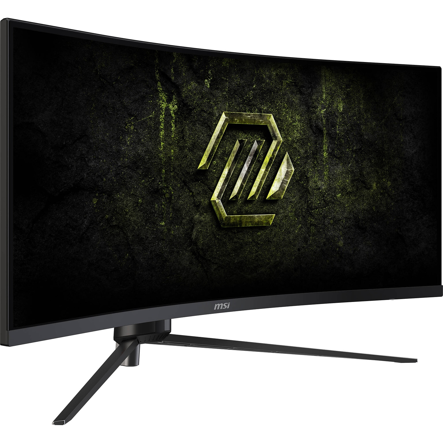 MSI MAG 34 Curved UWQHD Rapid VA 200Hz FreeSync Premium Monitor, HDR10, Height Adjustable, Black (MAG345CQRFE20)