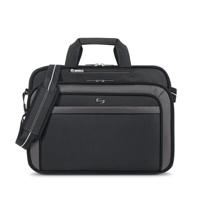 Solo New York Empire Briefcase, Black (CLA314-4U2)