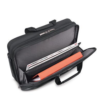 Solo New York Empire Briefcase, Black (CLA314-4U2)