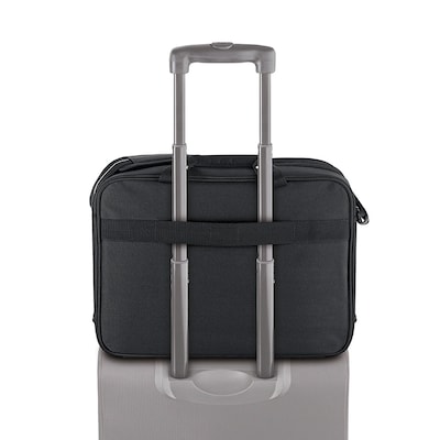 Solo New York Empire Briefcase, Black (CLA314-4U2)