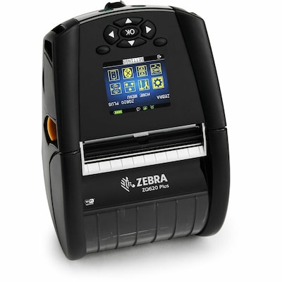 Zebra ZQ600 ZQ620 Plus Wireless Black & White Portable Print Only Zero ink Printer, Best for Office Business (ZQ62-HUXA004-00)