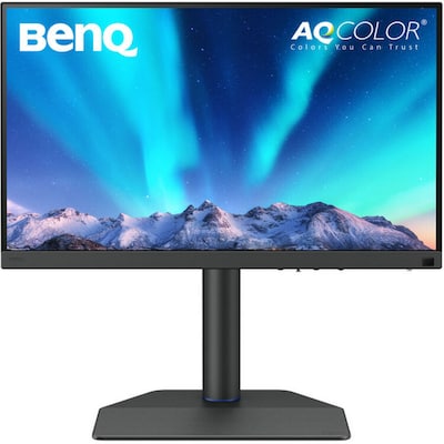 BenQ PhotoVue 27 4K UHD IPS 60Hz LCD Monitor, HDR10, Height Adjustable, Universal Docking Station, Black (SW272U)