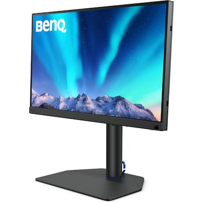 BenQ PhotoVue 27" 4K UHD IPS 60Hz LCD Monitor, HDR10, Height Adjustable, Universal Docking Station, Black (SW272U)