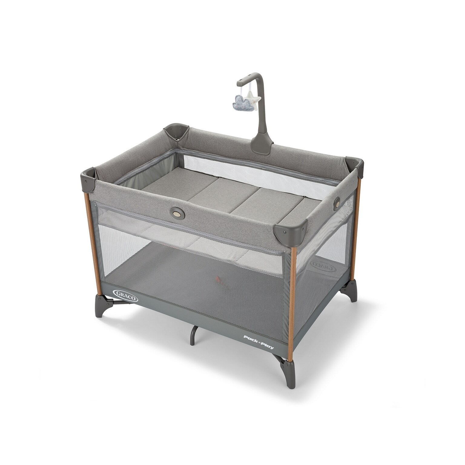 Graco On the Go Zip DLX Playard, Parker (2216157)