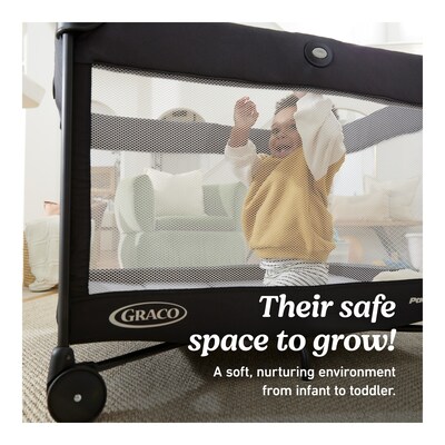 Graco On the Go Zip DLX Playard, Parker (2216157)