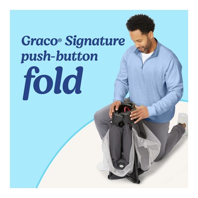 Graco On the Go Zip DLX Playard, Parker (2216157)