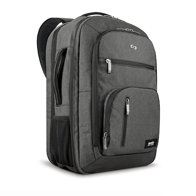 Solo New York Grand Travel TSA Backpack, Gray (UBN780-10U2)