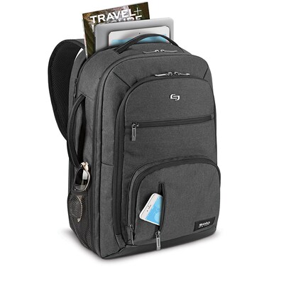 Solo New York Grand Travel TSA Backpack, Gray (UBN780-10U2)