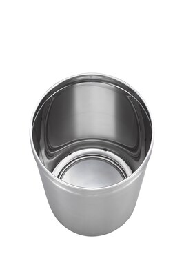 Alpine Industries Stainless Steel Trash Can, 27 Gallon, Stainless Steel, 2/Pack (ALP475-27-2PK)