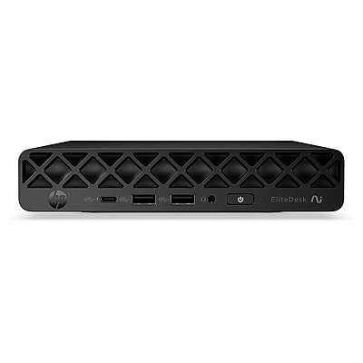 HP EliteDesk 8 Mini G2i AI Desktop Computer, Intel Core Ultra 5 336H, 16GB RAM, 512GB SSD, Windows 11 Pro, Mouse & Keyboard