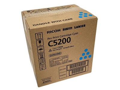 Ricoh 828425 Cyan Standard Yield Toner Cartridge, Up to 24,000 Pages