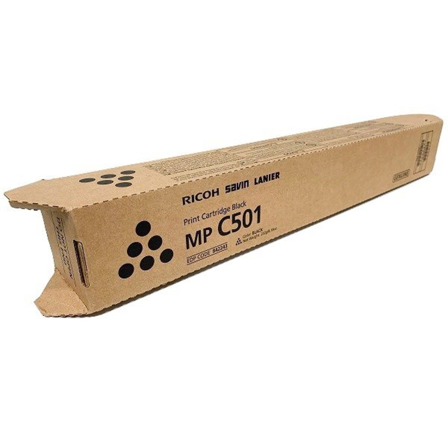 Ricoh 842243 Black Standard Yield Toner Cartridge, Up to 17,600 Pages