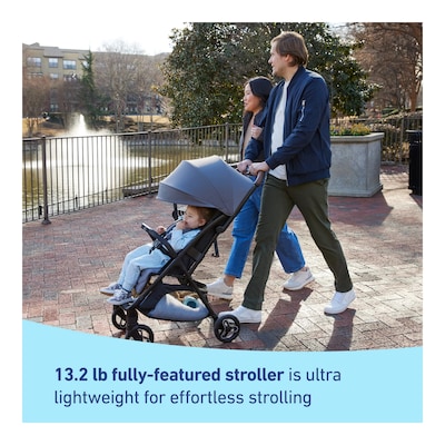 Graco Ready2Jet Compact Stroller, Lilac Mod (2212123)