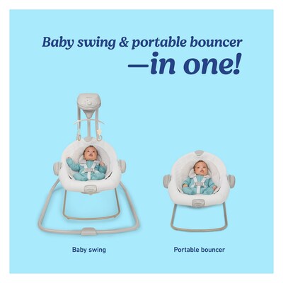 Graco DuetConnect LX Baby Swing and Bouncer, Wales (2231820)