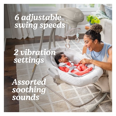 Graco DuetConnect LX Baby Swing and Bouncer, Wales (2231820)