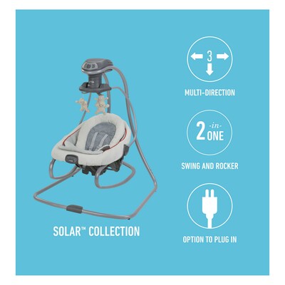 Graco DuetSoothe Swing + Rocker, Sapphire (1893776)