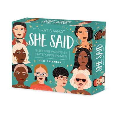2027 Willow Creek Thats What She Said 6.2 x 5.4 Day-to-Day Calendar (63750)