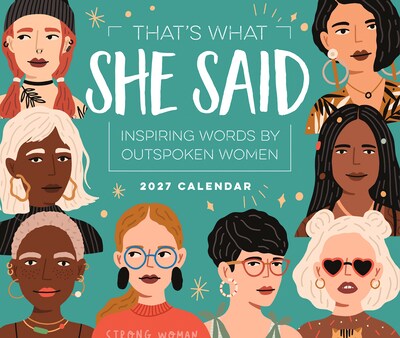 2027 Willow Creek That's What She Said 6.2" x 5.4" Day-to-Day Calendar (63750)