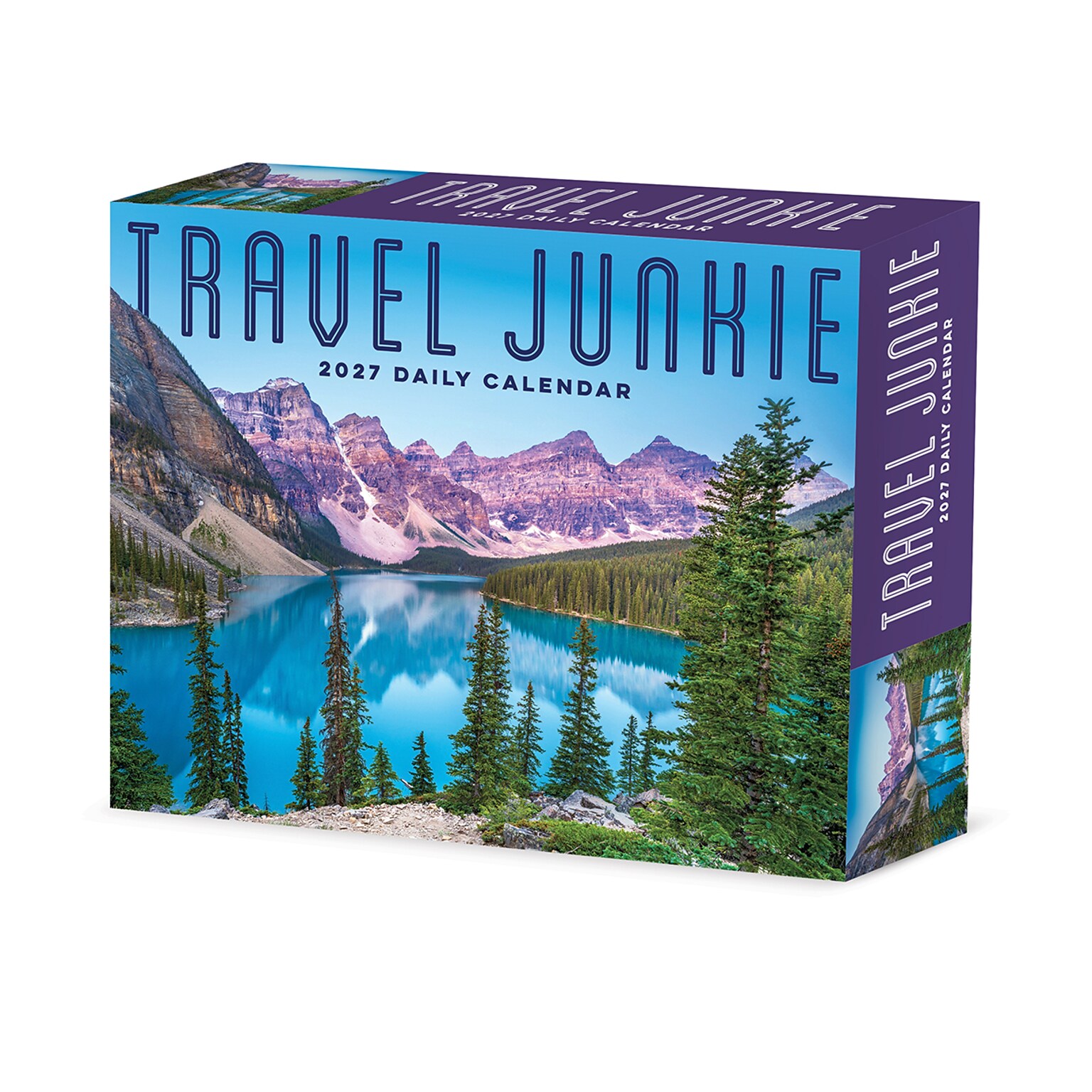 2027 Willow Creek Travel Junkie 6.2 x 5.4 Day-to-Day Calendar (63804)